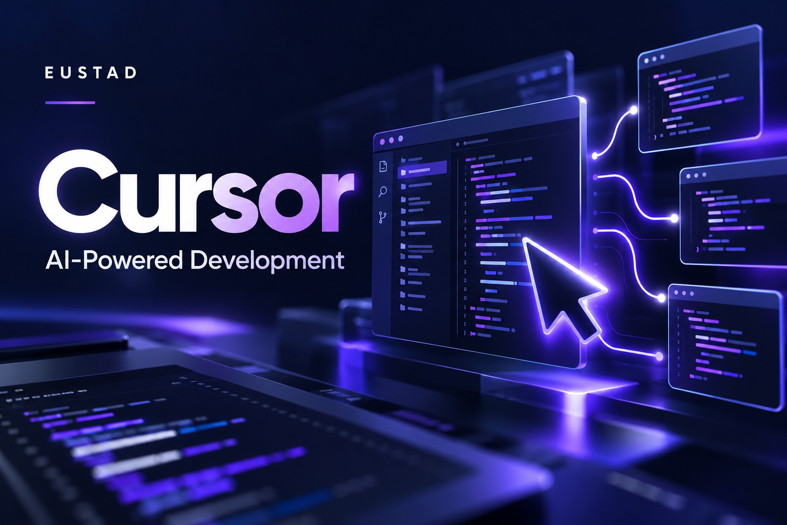 Cursor AI-Powered Development course cover by Eustad